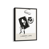 Morning coffee Boho Modern Wall Art