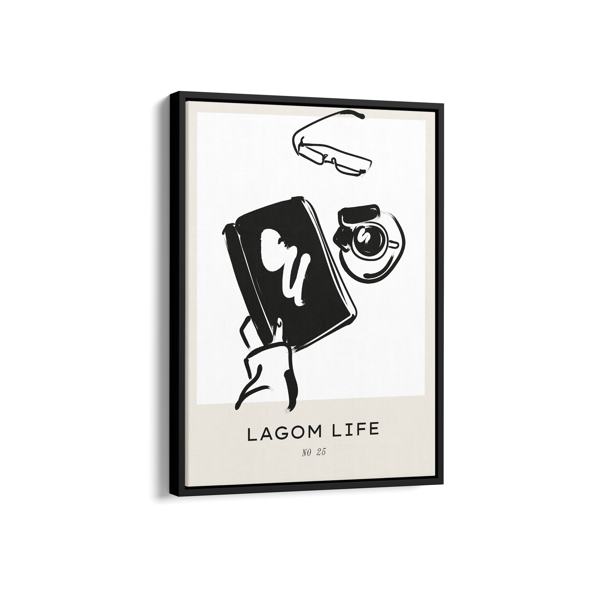 Morning coffee Boho Modern Wall Art