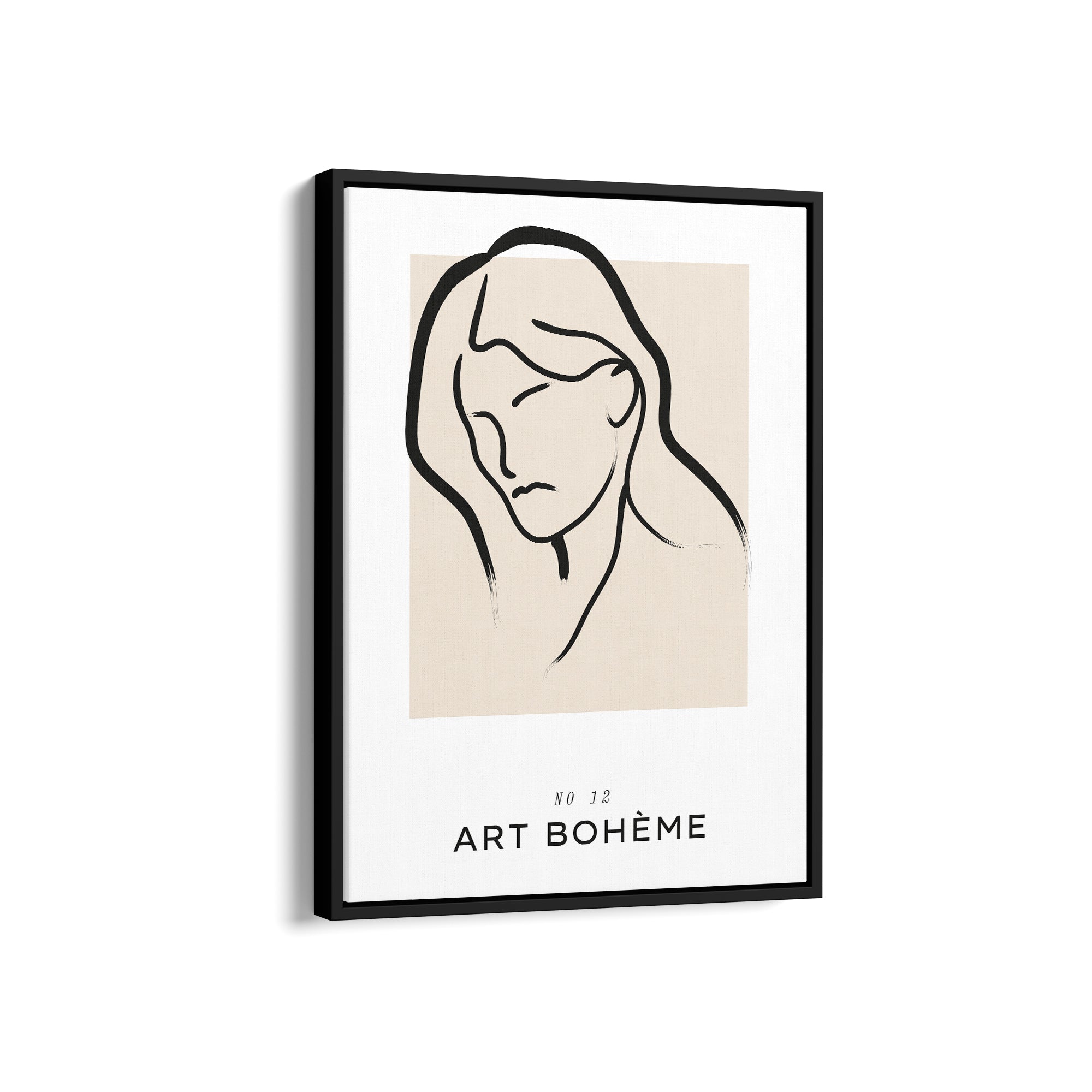 Female Line Art Boho Modern Wall Art