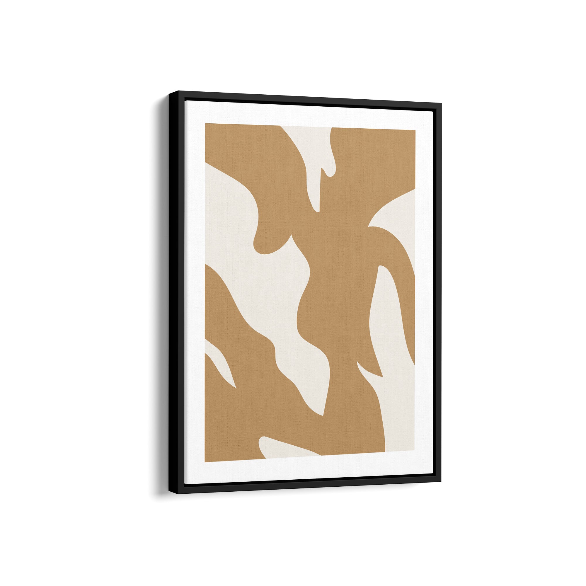 Yellow Abstract Boho Modern Wall Art