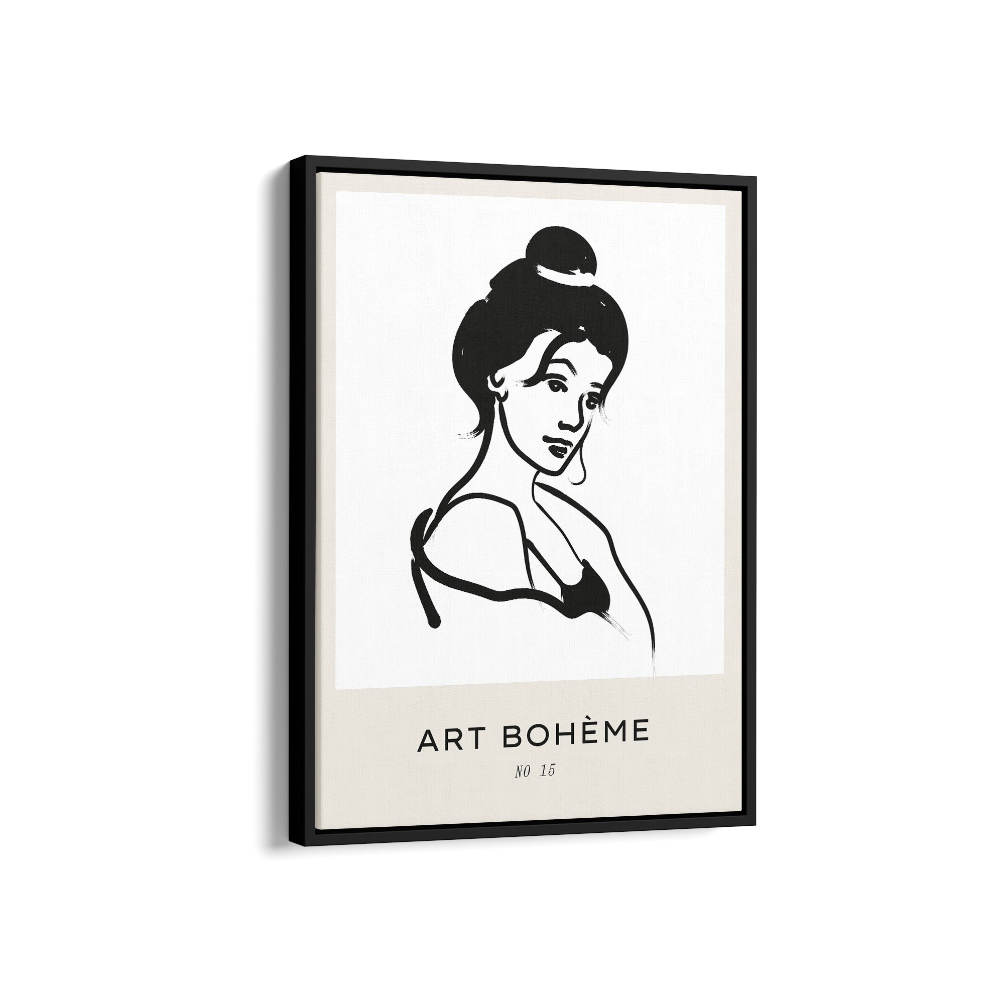 Beautiful Lady Boho Modern Wall Art