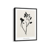 Dark Flower Boho Modern Wall Art