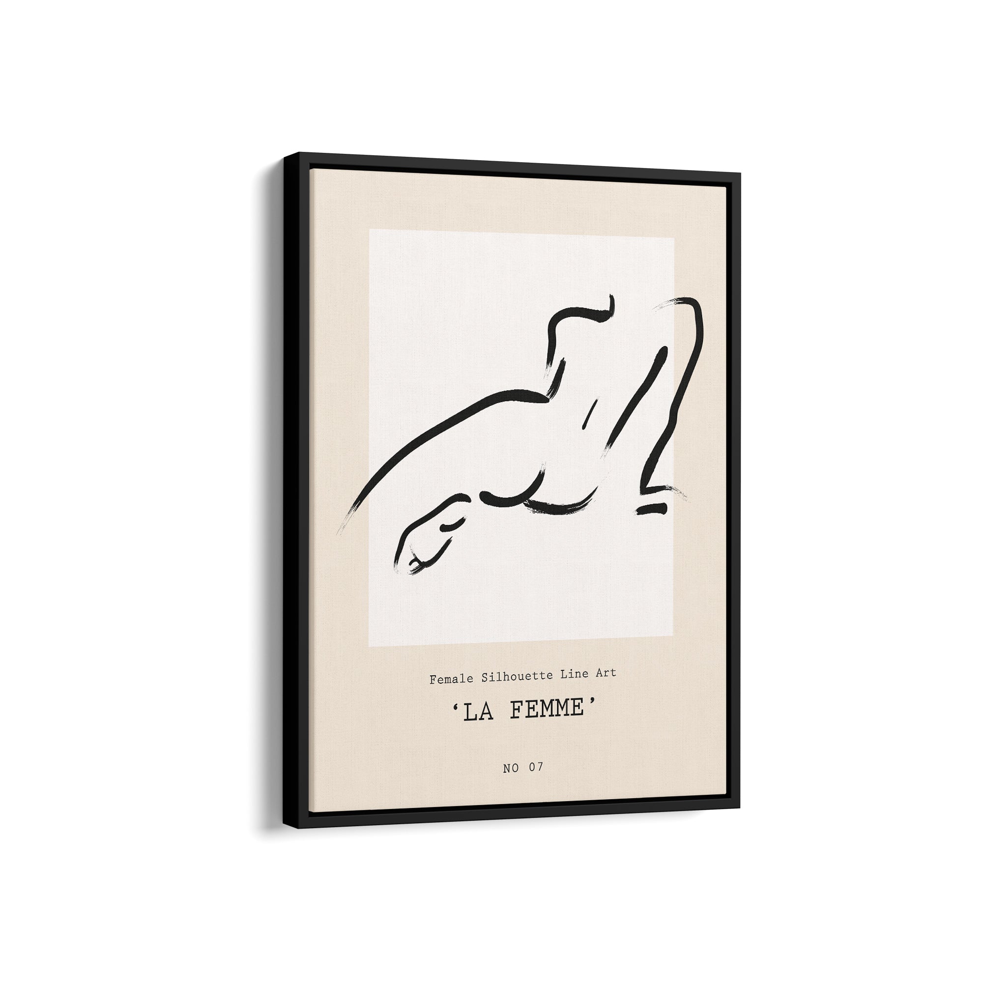 La femme Boho Modern Wall Art