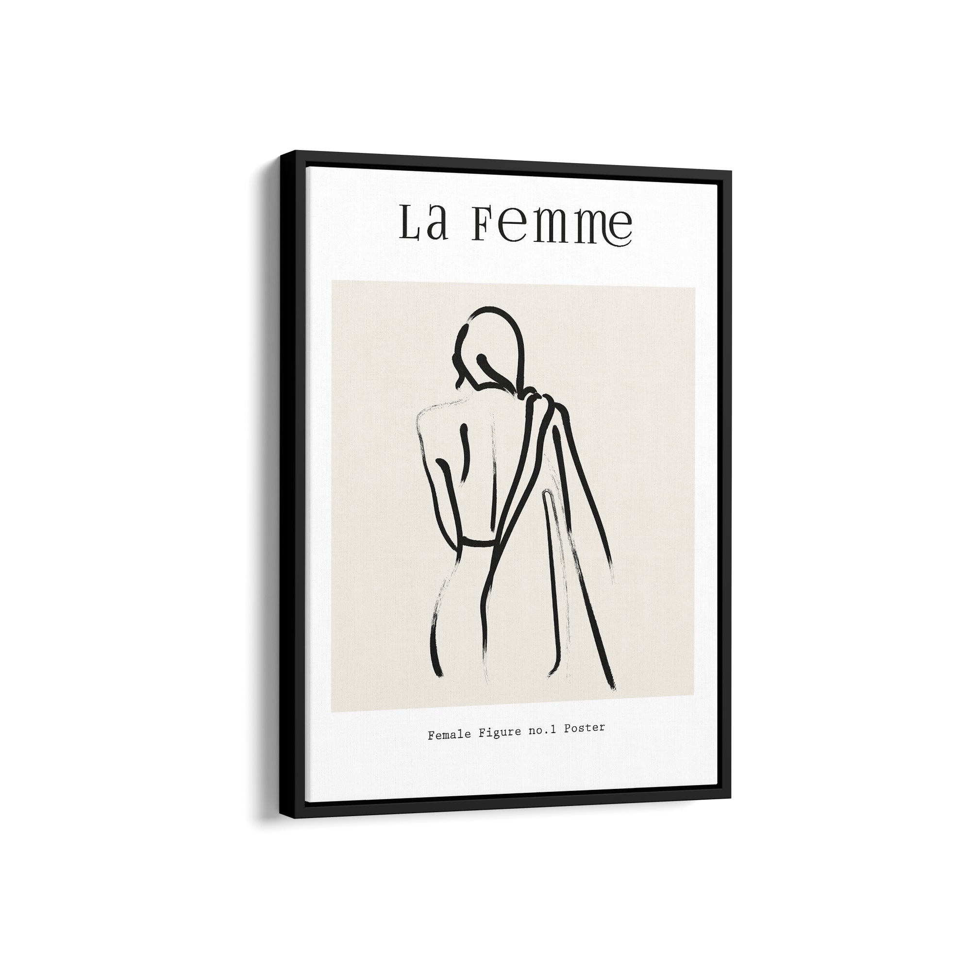 La femme Boho Modern Wall Art