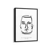Not too little not too much just right Boho Modern Wall Art