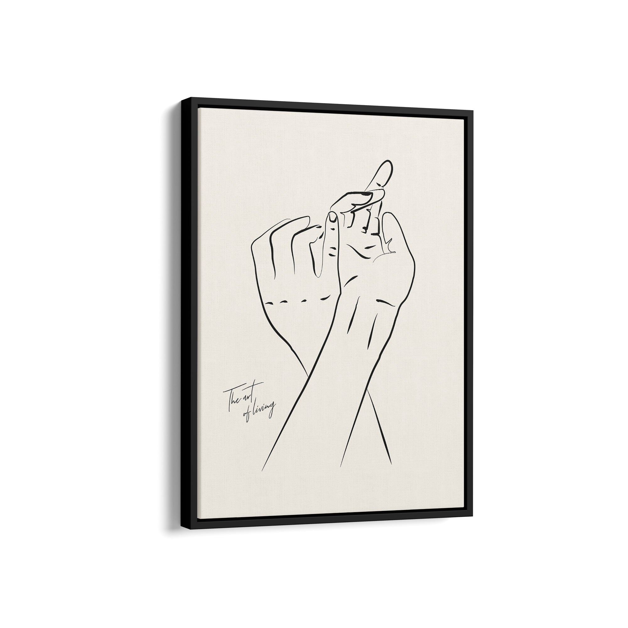 Incomplete love Boho Modern Wall Art