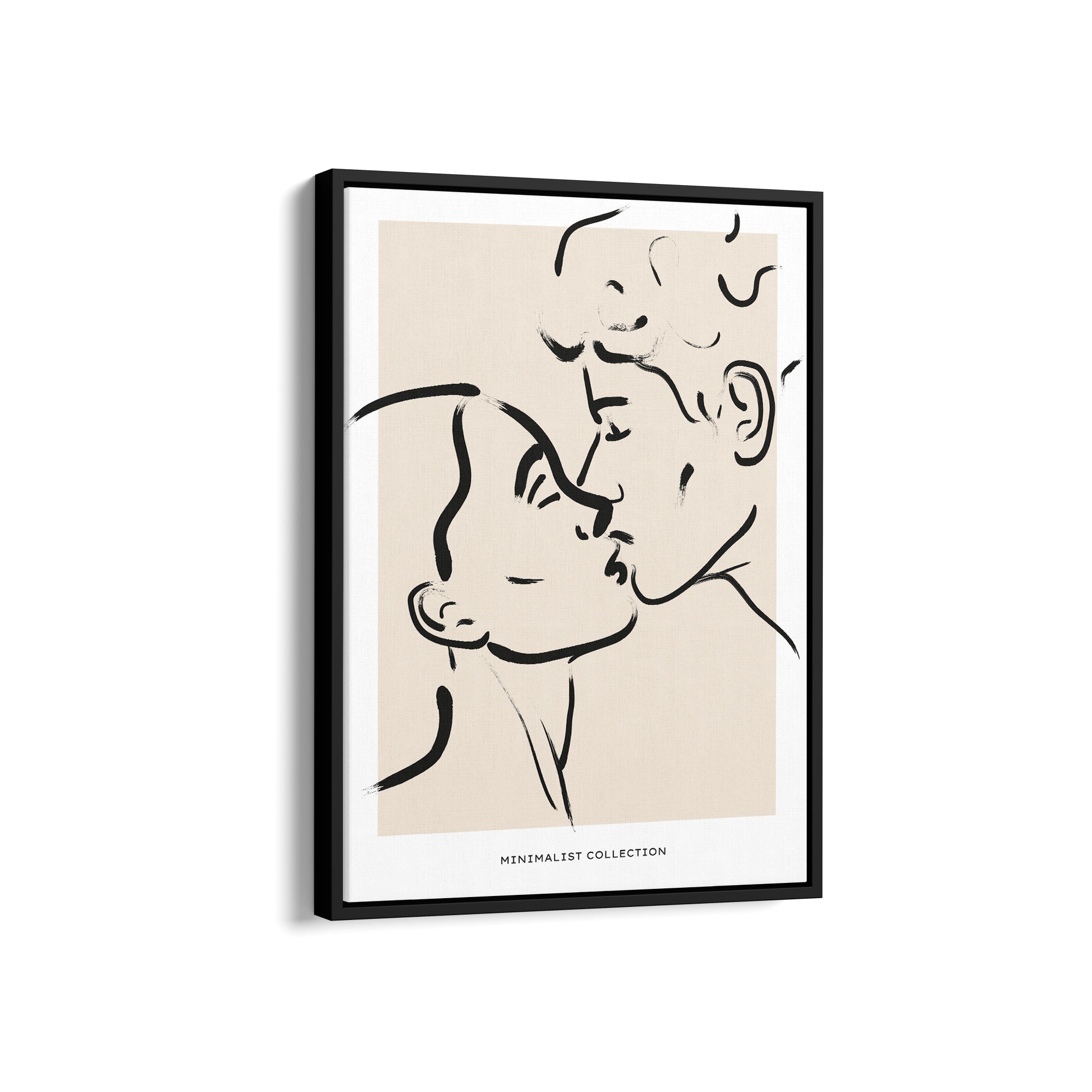 The Kiss Boho Modern Wall Art