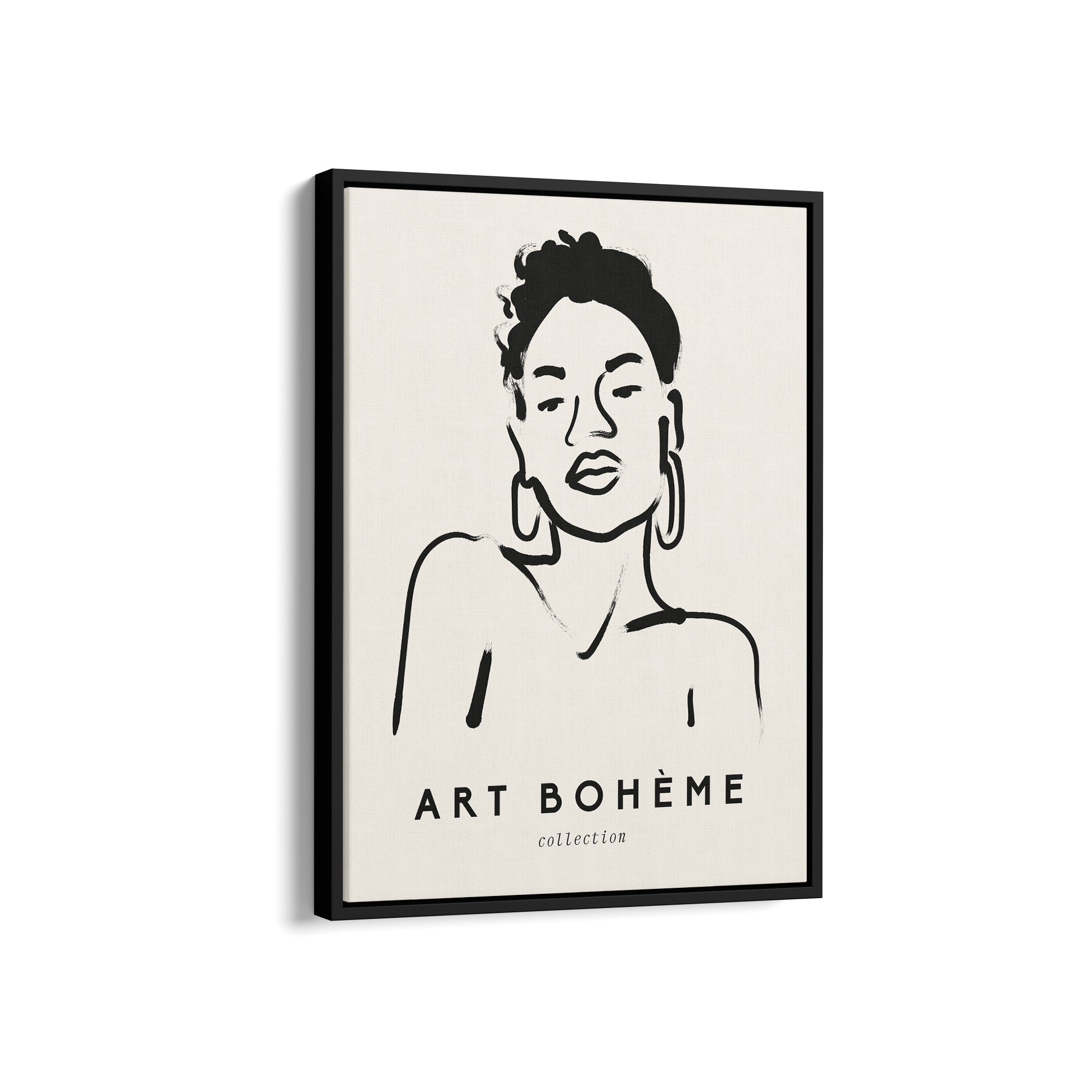 Art Boheme Lady Boho Modern Wall Art