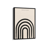 Geometric Strokes Boho Modern Wall Art