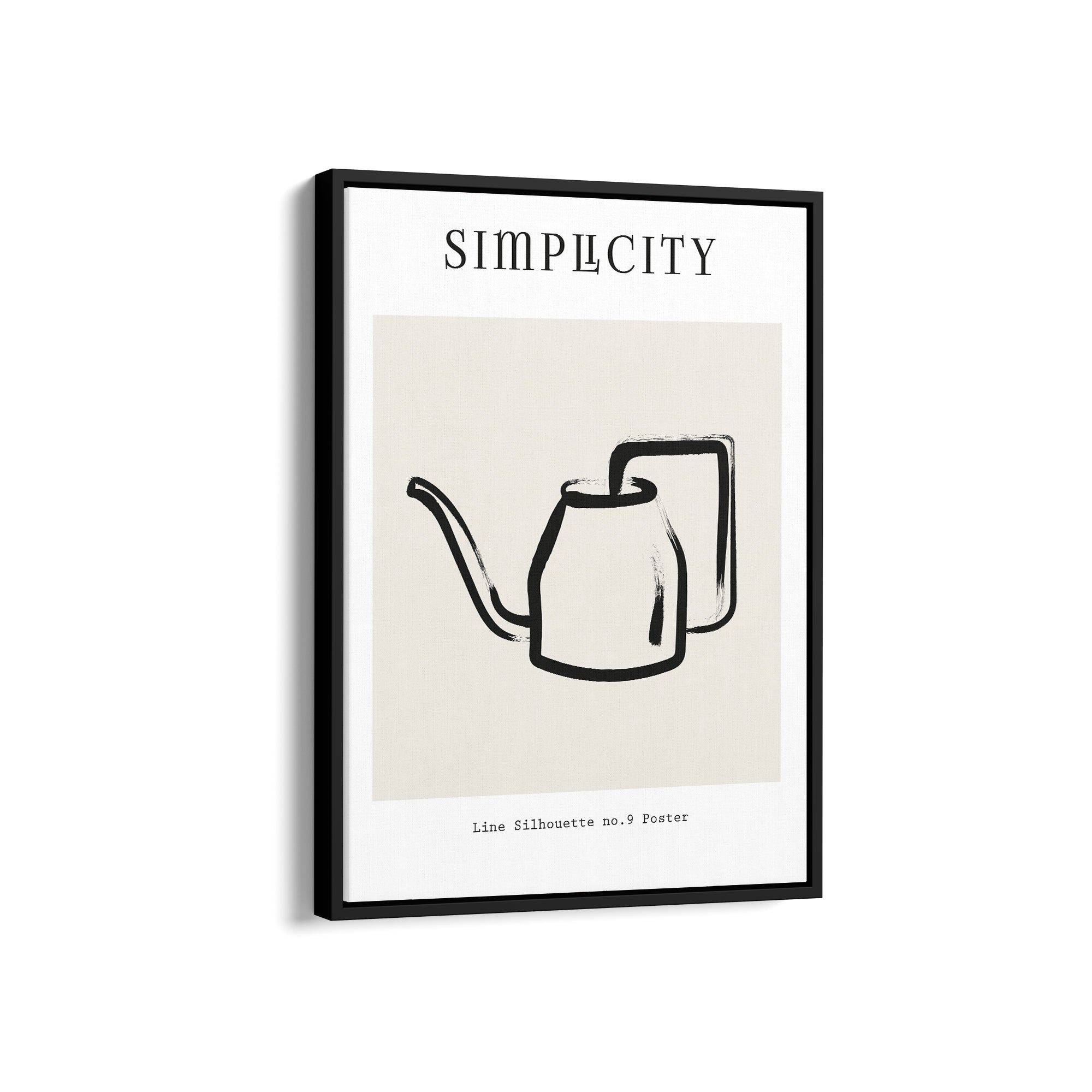 Tea Pot Boho Modern Wall Art