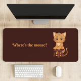 Where's the mouse Computer Desk Mat | Desk Pad | Mouse Pad