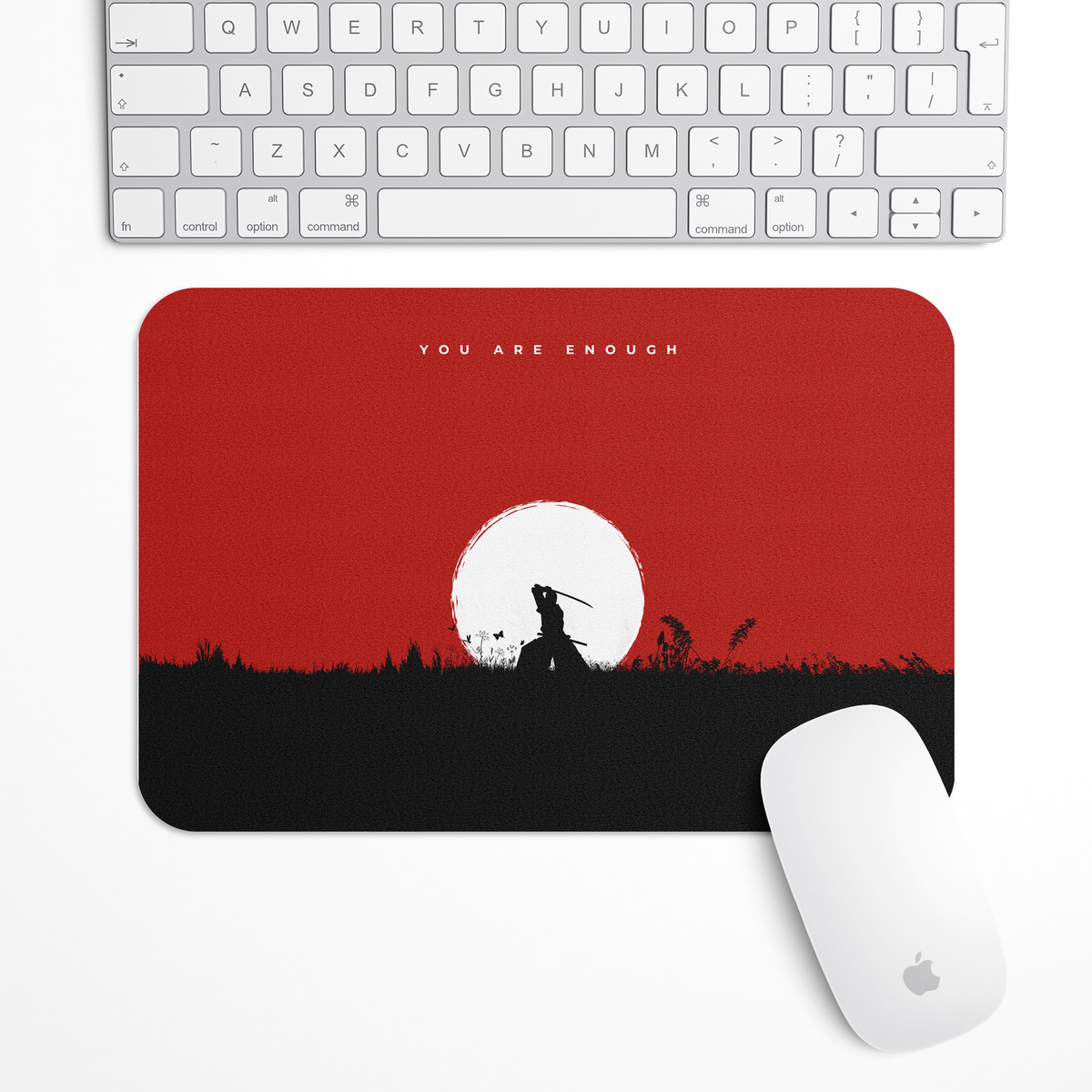 Quiet Warrior Gaming Mouse Pad