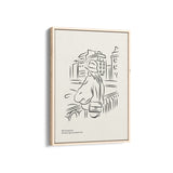 Beautiful Florence Modern Line Wall Art