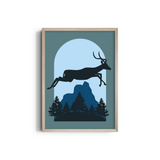 Into the wild Landscape Modern Wall Art