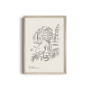 Beautiful Florence Modern Line Wall Art