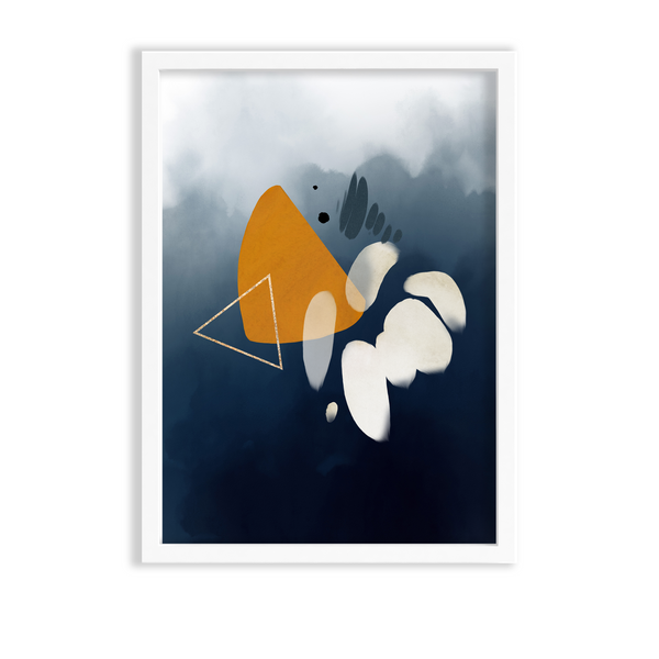 Oceanic Hues Abstract Modern Wall Art