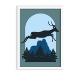 Into the wild Landscape Modern Wall Art