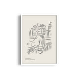 Beautiful Florence Modern Line Wall Art