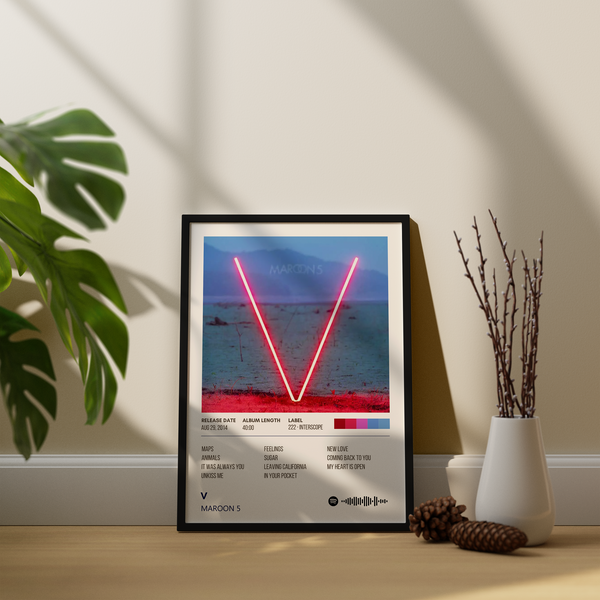 V Maroon 5 Album Poster
