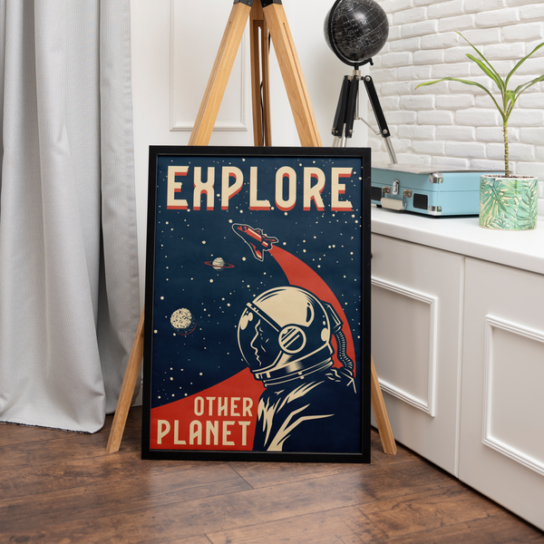 Explore Other Planet Poster - The Mortal Soul