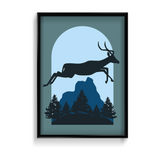 Into the wild Landscape Modern Wall Art
