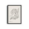 Beautiful Florence Modern Line Wall Art