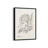 Beautiful Florence Modern Line Wall Art