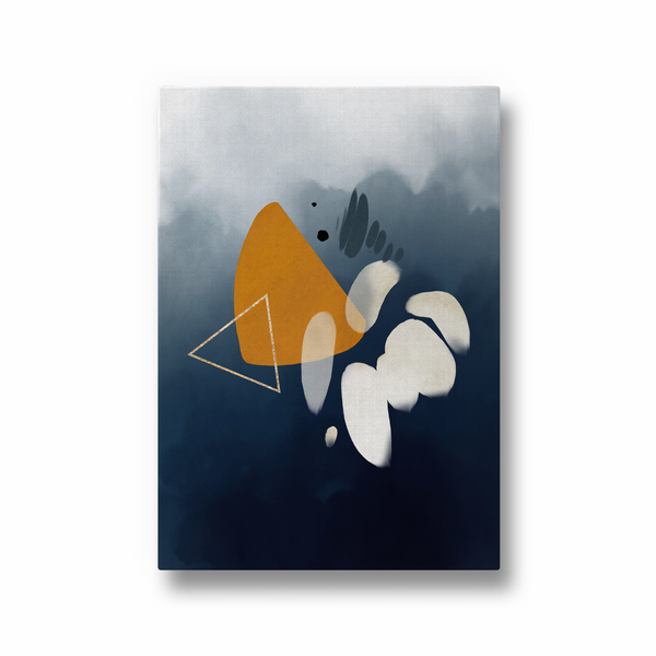 Oceanic Hues Abstract Modern Wall Art