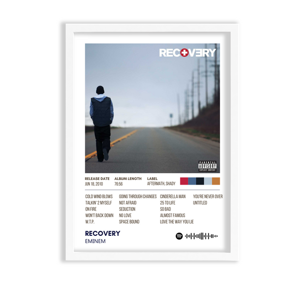 Recovery by Eminem Poster