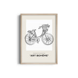 Life is a beautiful ride Modern Line Wall Art