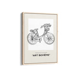 Life is a beautiful ride Modern Line Wall Art