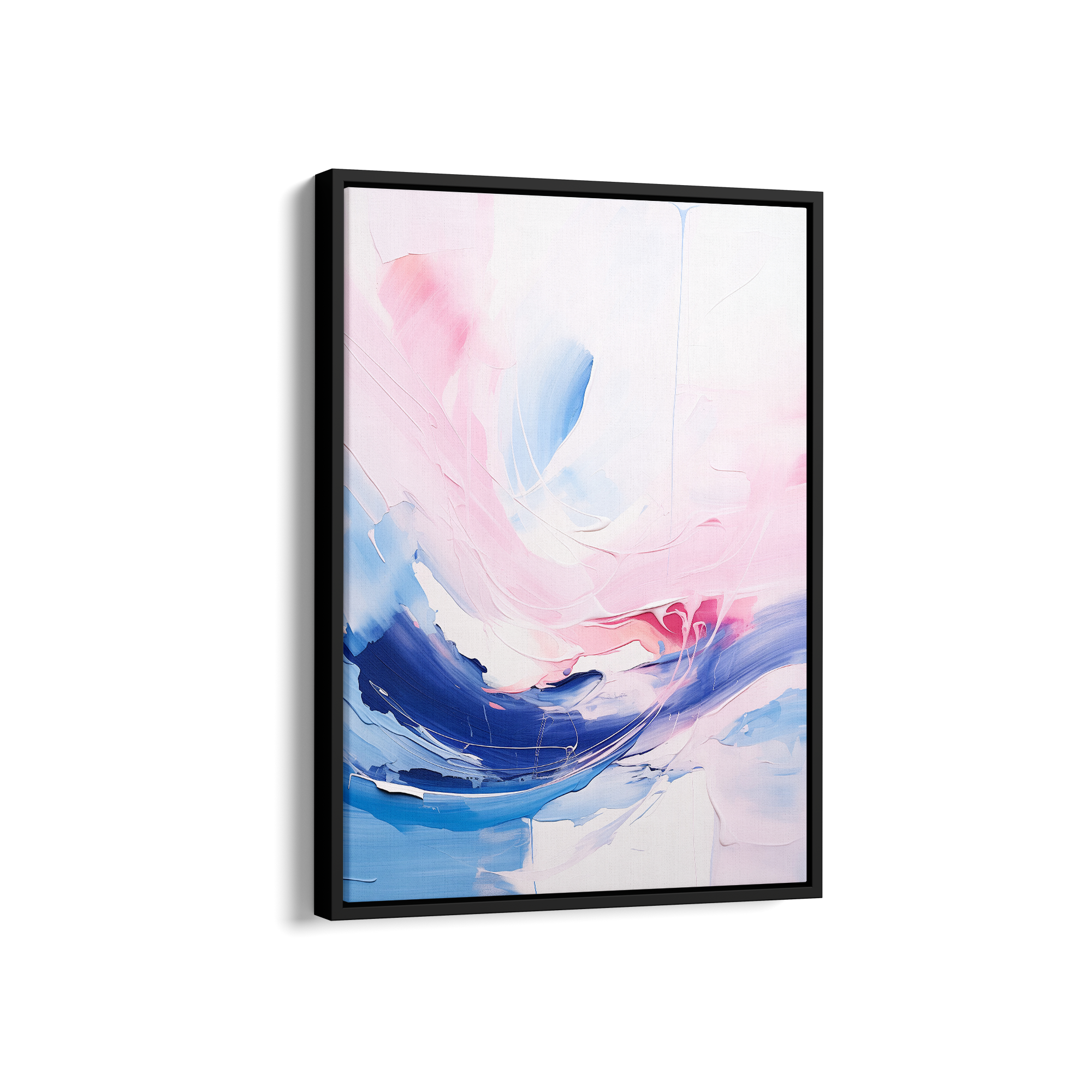 Fluid Serenity Abstract Modern Wall Art