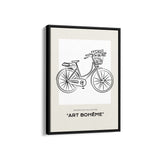 Life is a beautiful ride Modern Line Wall Art