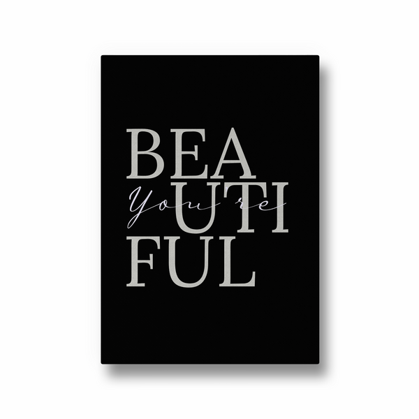 You are beautiful Wall Art - The Mortal Soul