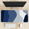 Abstract Blue Desk Mat | Desk Pad | Mouse Pad