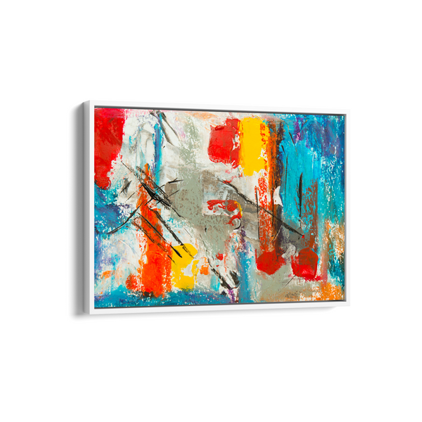 Serenity in Chaos Abstract Modern Wall Art