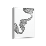 Shadows and Storkes Simplicity Wall Art