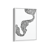 Shadows and Storkes Simplicity Wall Art