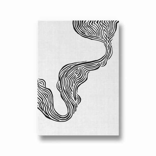 Shadows and Storkes Simplicity Wall Art