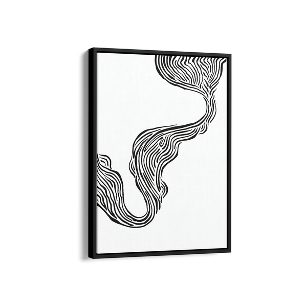 Shadows and Storkes Simplicity Wall Art