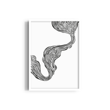 Shadows and Storkes Simplicity Wall Art