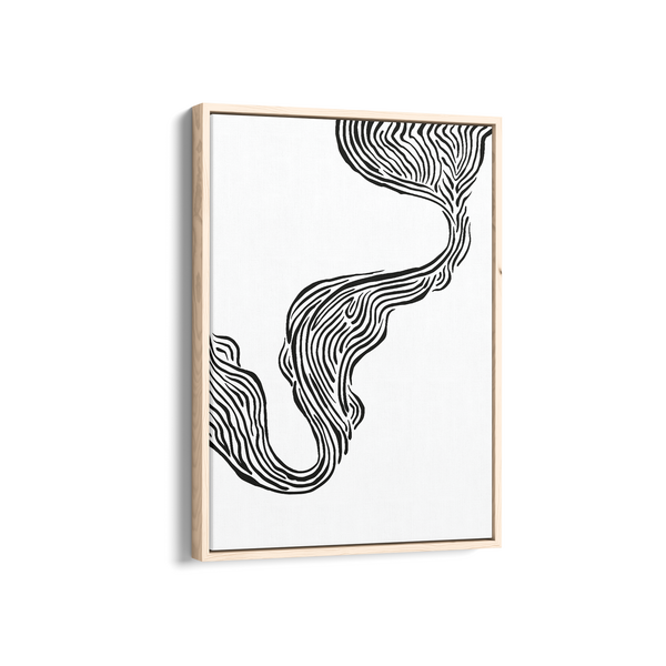 Shadows and Storkes Simplicity Wall Art