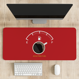 Coffee Meter - Adulting Fuel Desk Mat | Desk Pad | Mouse Pad