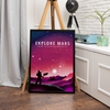 Explore Mars Premium Wall Art