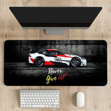 Never Give Up - 2020 Toyota Supra Desk Mat | Desk Pad | Mouse Pad