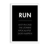 Run Definition Poster