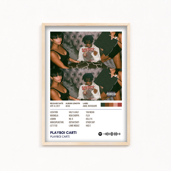 Playboi Carti by Playboi Carti Album Poster