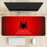 Spider - With great power | Desk Mat | Desk Pad | Mouse Pad