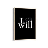 I can & I will Wall Art