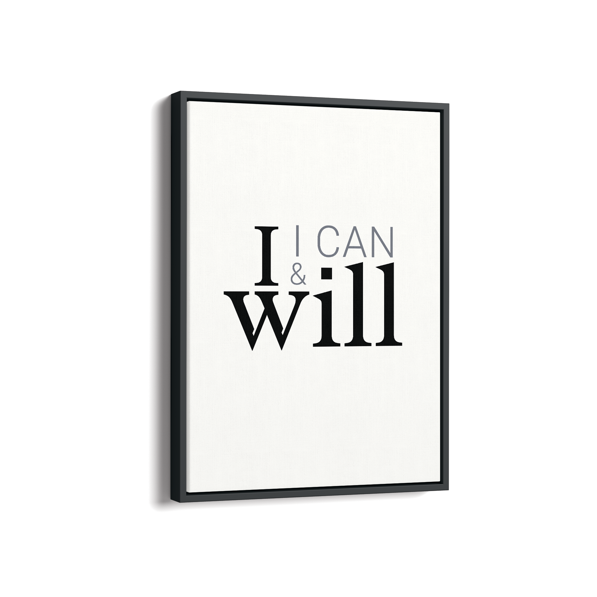 I can & I will Wall Art